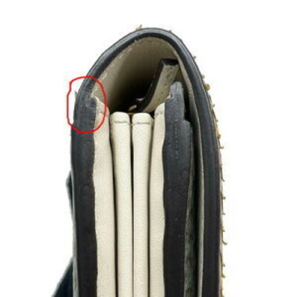 Gucci White Long Continental Blue Python Bifold W… - image 4